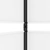 vidaXL 4-Panel Room Divider White 200x220 cm Fabric