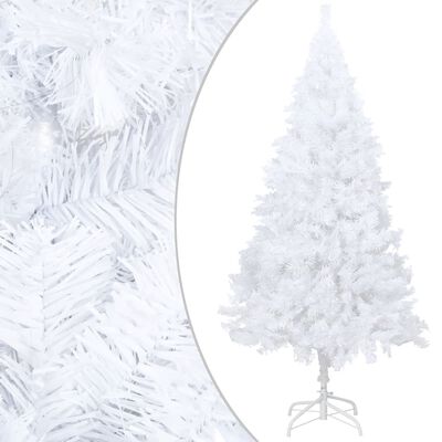 vidaXL Artificial Pre-lit Christmas Tree with Thick Branches White 120 cm, white vidaXL Artificial Pre-lit Christmas Tree with Thick Branches White 120 cm