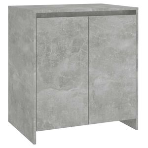 vidaXL Sideboard | Concrete Grey | Engineered Wood | Medium | Sideboard