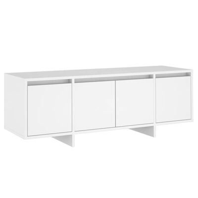 vidaXL TV Cabinet White 120x30x40.5 cm Engineered Wood, white vidaXL TV Cabinet White 120x30x40.5 cm Engineered Wood