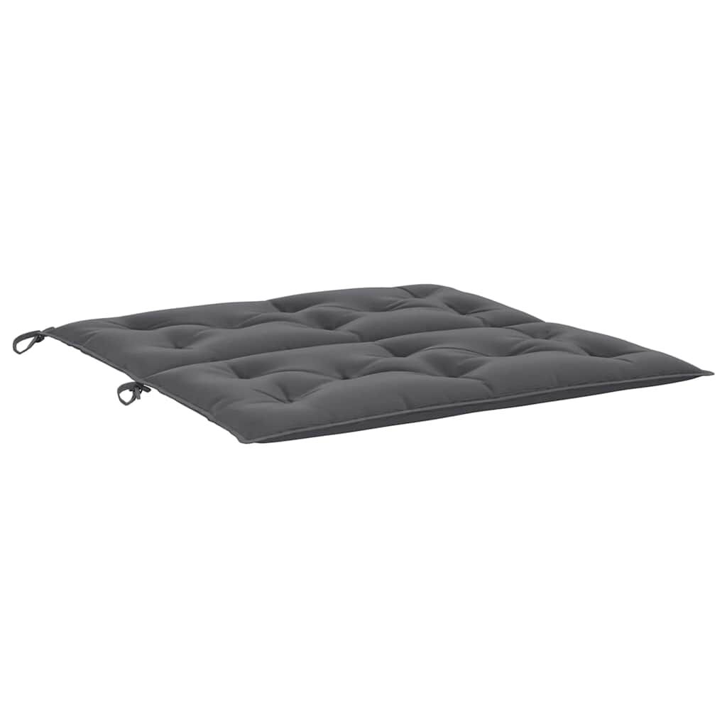 vidaXL Garden Bench Cushion Anthracite 100x(50+50)x7cm Oxford Fabric