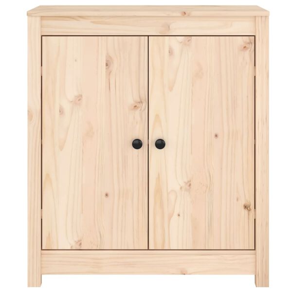 vidaXL Sideboards 2 pcs 70x35x80 cm Solid Wood Pine
