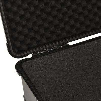 vidaXL Wheeled Flight Case Black 58x45x27 cm PP,  vidaXL Wheeled Flight Case Black 58x45x27 cm PP