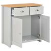vidaXL Sideboard Grey 79x35x81 cm