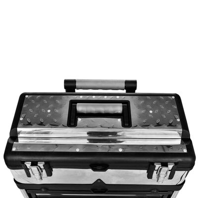 vidaXL 3-Part Rolling Tool Box replaces 140174,  vidaXL 3-Part Rolling Tool Box replaces 140174