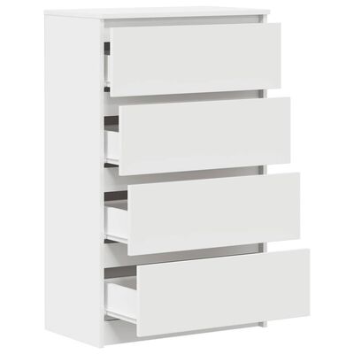 vidaXL Sideboard White 60x35x98.5 cm Engineered Wood, white vidaXL Sideboard White 60x35x98.5 cm Engineered Wood