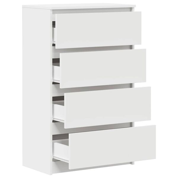 vidaXL Sideboard White 60x35x98.5 cm Engineered Wood