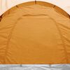 vidaXL Camping Tent 6 Persons Grey and Orange