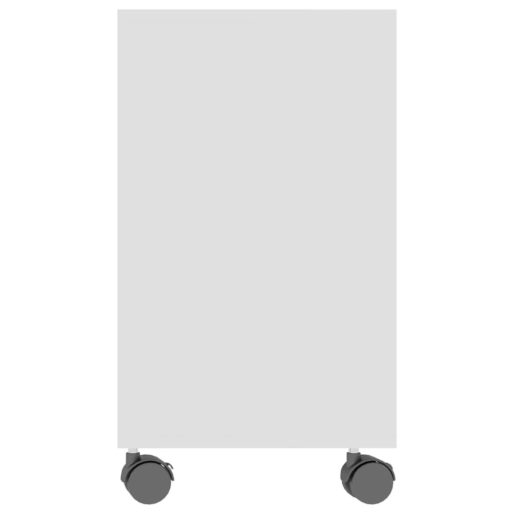 vidaXL Side Table White 70x35x55 cm Engineered Wood