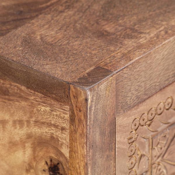 vidaXL Console Table 90x30x75 cm Solid Mango Wood