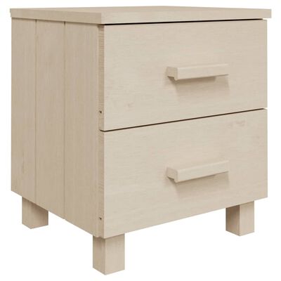 vidaXL Bedside Cabinets HAMAR 2 pcs Honey Brown 40x35x44.5cm Solid Wood, honey brown vidaXL Bedside Cabinets HAMAR 2 pcs Honey Brown 40x35x44.5cm Solid Wood