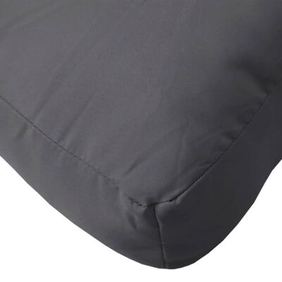 vidaXL Pallet Cushion Anthracite 50x40x12 cm Fabric, anthracite vidaXL Pallet Cushion Anthracite 50x40x12 cm Fabric