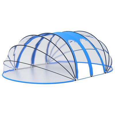 vidaXL Pool Dome Oval 620x410x205 cm