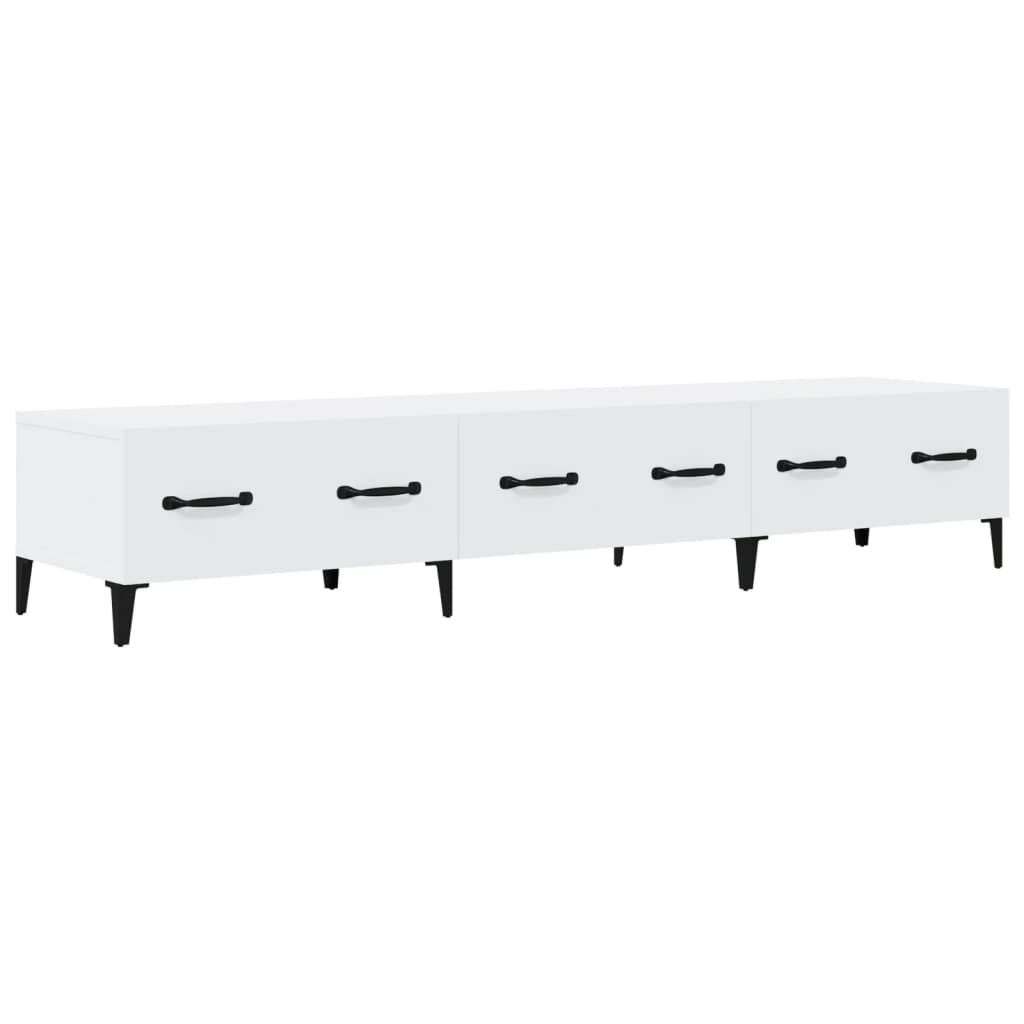 vidaXL TV Cabinet White 150x34,5x30 cm Engineered Wood