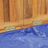 vidaXL Garden Box 175x50x55 cm Solid Wood Teak