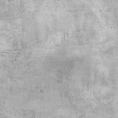 vidaXL Bookshelf Concrete Grey 60x24x76 cm Engineered Wood