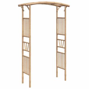 vidaXL Rose Arch Bamboo 118x40x187 cm