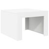 vidaXL Coffee Table White 110x50x35 cm Engineered Wood