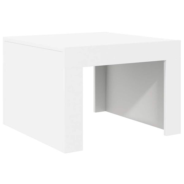 vidaXL Coffee Table White 110x50x35 cm Engineered Wood
