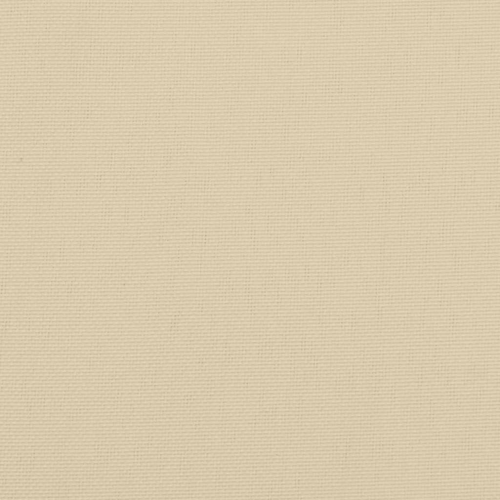 vidaXL Pallet Cushion Beige 80x40x12 cm Fabric