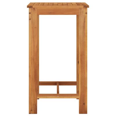 vidaXL 3 Piece Garden Bar Set Grey Solid Wood Acacia and Poly Rattan, grey vidaXL 3 Piece Garden Bar Set Grey Solid Wood Acacia and Poly Rattan