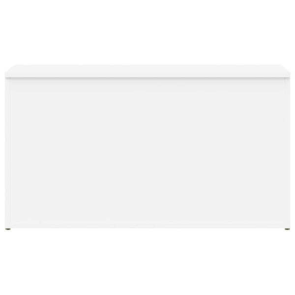 vidaXL Storage Chest White 84x42x46 cm Engineered Wood