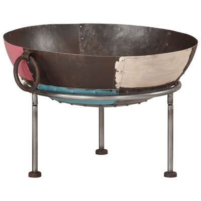 vidaXL Fire Pit 55x55x38 cm Iron, multicolour vidaXL Fire Pit 55x55x38 cm Iron