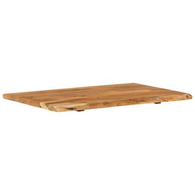 vidaXL Bathroom Vanity Top Solid Acacia Wood 80x52x2.5 cm,  vidaXL Bathroom Vanity Top Solid Acacia Wood 80x52x2.5 cm