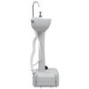 vidaXL Portable Camping Handwash Stand Grey 20 L