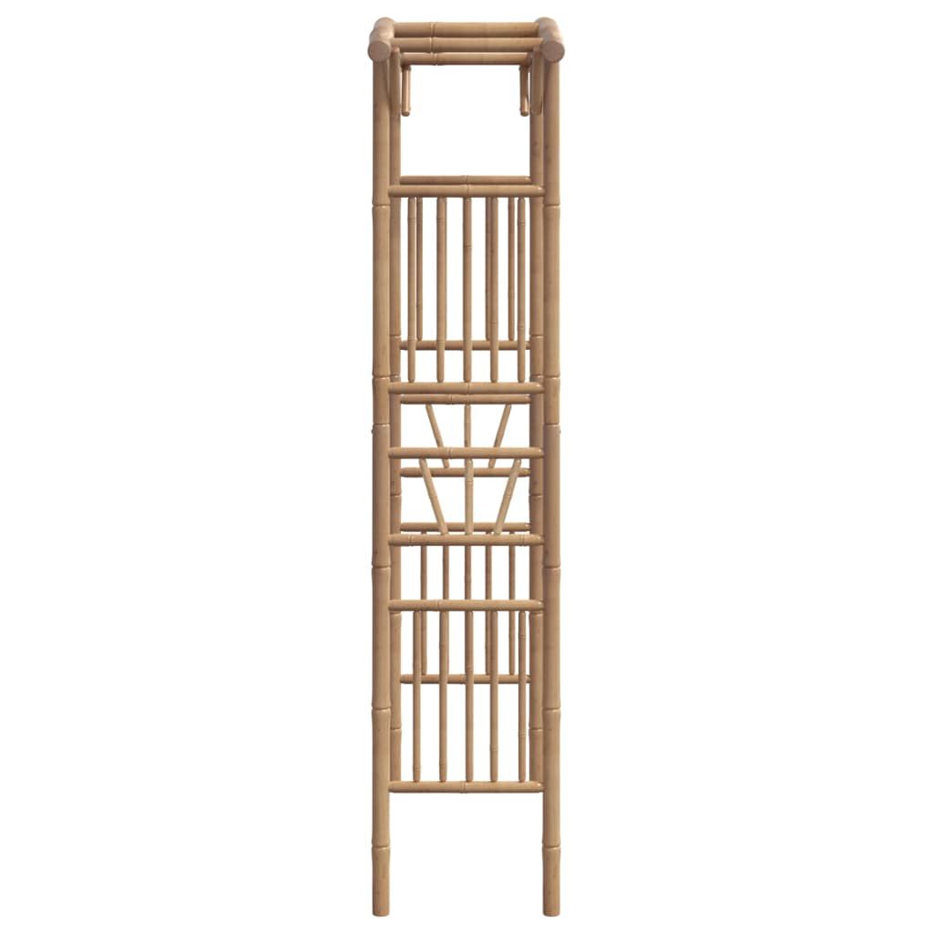 vidaXL Rose Arch Bamboo 118x40x187 cm