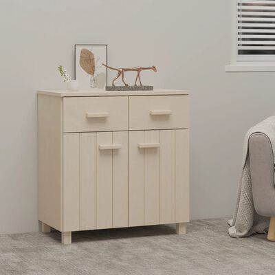 vidaXL Sideboard HAMAR Honey Brown 79x40x80 cm Solid Wood Pine, honey brown vidaXL Sideboard HAMAR Honey Brown 79x40x80 cm Solid Wood Pine