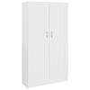 vidaXL Book Cabinet White 82.5x30.5x150 cm Engineered Wood