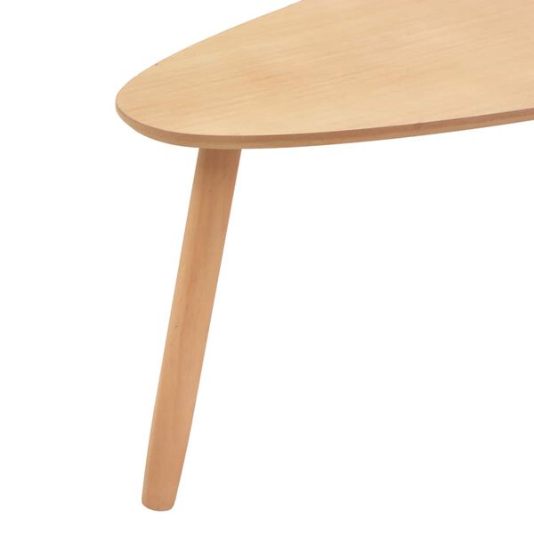 vidaXL Coffee Table Set 2 Pieces Solid Pinewood Brown