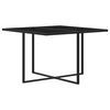 vidaXL 5 Piece Outdoor Dining Set with Cushions Poly Rattan Grey