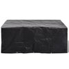 vidaXL Garden Furniture Covers 2pcs 6 Person Poly Rattan 240x140cm