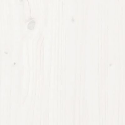 vidaXL Sideboard White 70x35x80 cm Solid Wood Pine, white vidaXL Sideboard White 70x35x80 cm Solid Wood Pine
