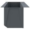 vidaXL Flower Boxes for Euro Pallets 12 pcs Grey 36x13.5x9.5 cm PP