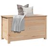 vidaXL Storage Box 80x40x45.5 cm Solid Wood Pine