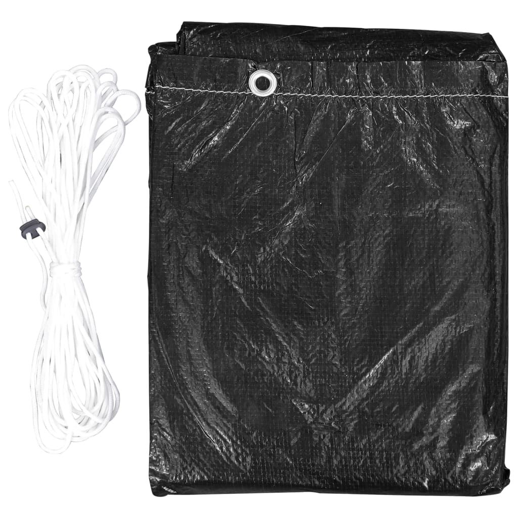 vidaXL Garden Furniture Covers 2 pcs 12 Eyelets 250x250x70 cm