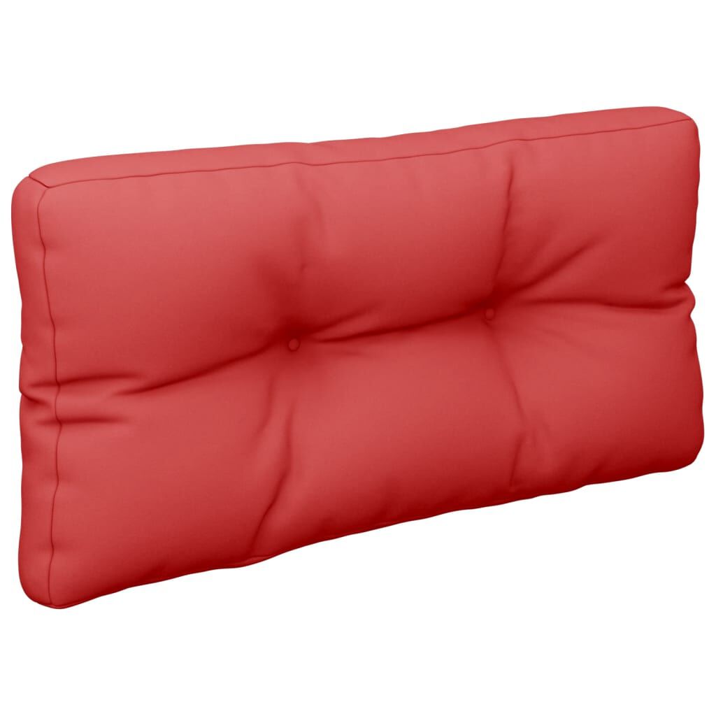 vidaXL Pallet Cushions 2 pcs Red Fabric