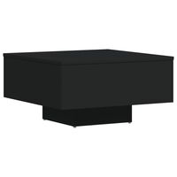 vidaXL Coffee Table Black 60x60x31.5 cm Engineered Wood, black vidaXL Coffee Table Black 60x60x31.5 cm Engineered Wood