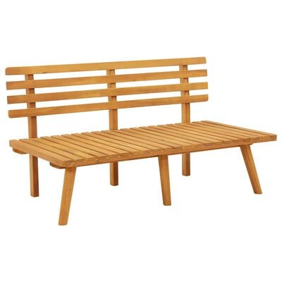 vidaXL Garden Bench with Cushions 115 cm Solid Acacia Wood,  vidaXL Garden Bench with Cushions 115 cm Solid Acacia Wood