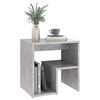 vidaXL Bed Cabinet Concrete Grey 40x30x40 cm Engineered Wood