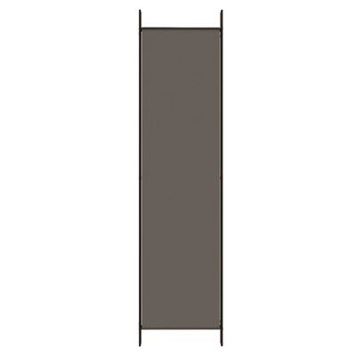 vidaXL 3-Panel Room Divider Anthracite 150x220 cm Fabric, anthracite vidaXL 3-Panel Room Divider Anthracite 150x220 cm Fabric
