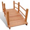 vidaXL Garden Bridge 140 x 60 x 56 cm
