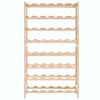 vidaXL Wine Rack Cedar Wood 57.5x28x102 cm