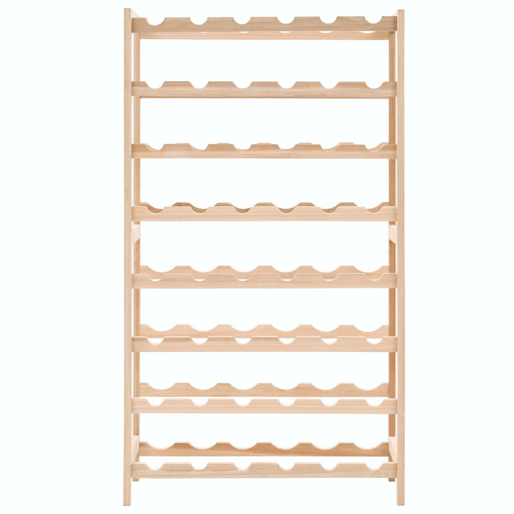 vidaXL Wine Rack Cedar Wood 57.5x28x102 cm