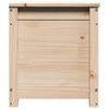 vidaXL Storage Box 80x40x45.5 cm Solid Wood Pine
