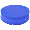 vidaXL Pool Covers 2 pcs PE Round 540 cm 90 g/m²