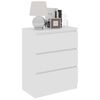 vidaXL Sideboard White 60x35x76 cm Engineered Wood